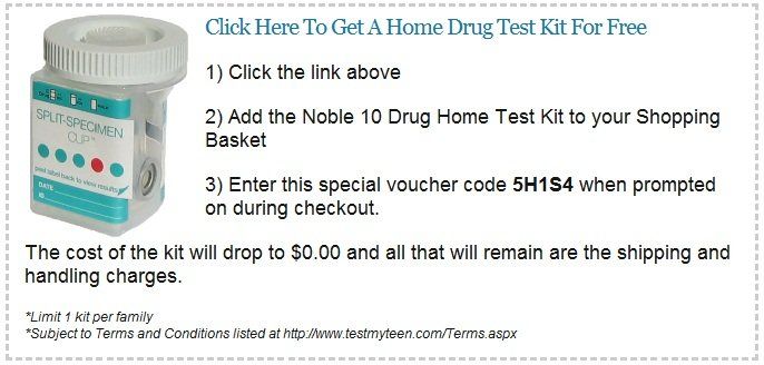 Click the image for an at home Drug Test Kit for Free