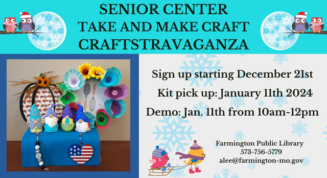 Crafts for Seniors  Public Libraries of Saginaw