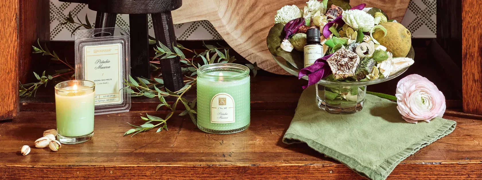 Aromatique Candles, Waxmelts, Decorative fragrances and Roomsprays Wholesale sales to the midwest retailer
