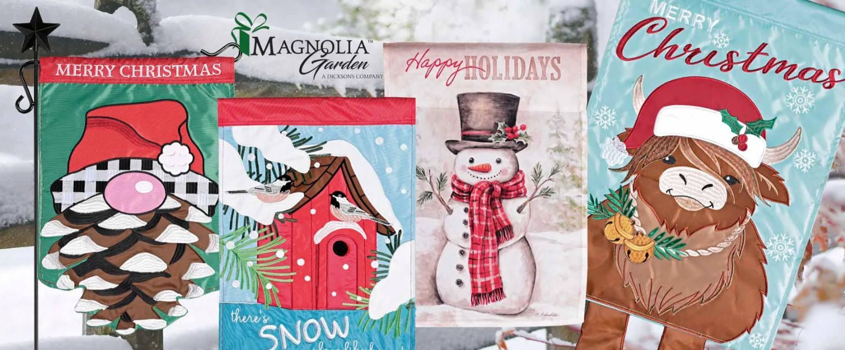 Magnolia Garden Flag wholesale prices to the midwest retailer