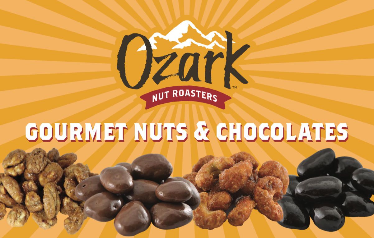Ozark Nut Roasters Gourmet Nuts & Chocolates- Via Deva Sales