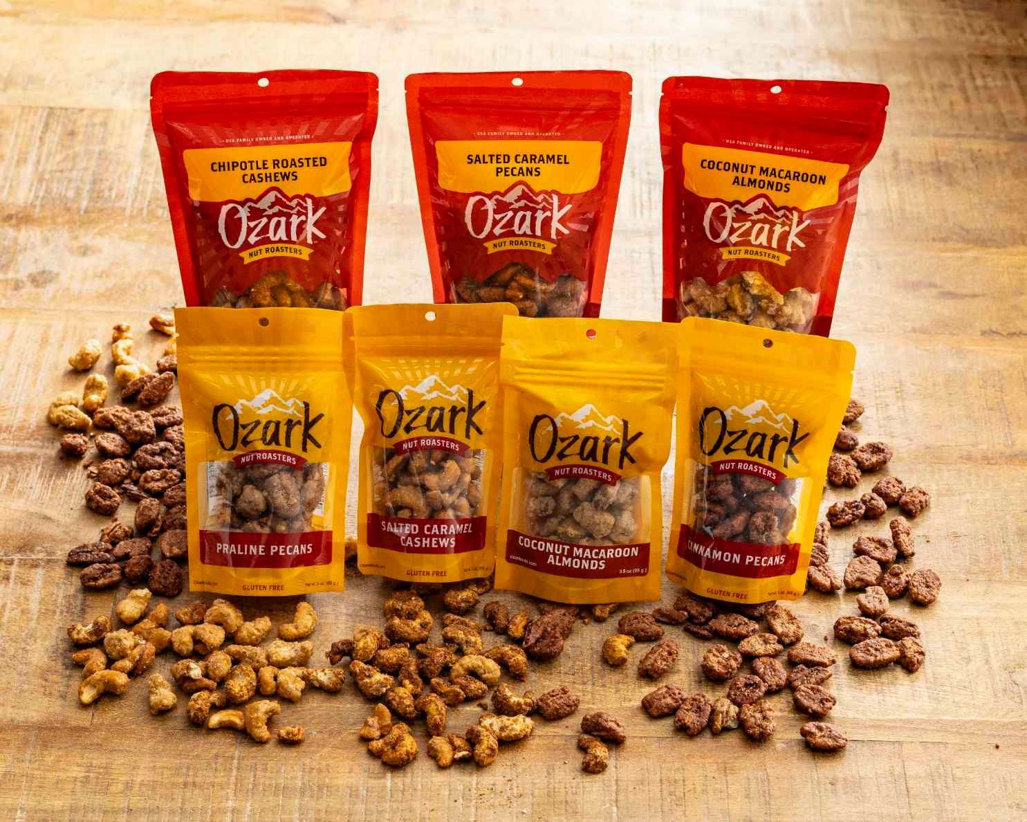 Ozark Nut Roasters Gourmet Nuts & Chocolates Assortment- Via Deva Sales