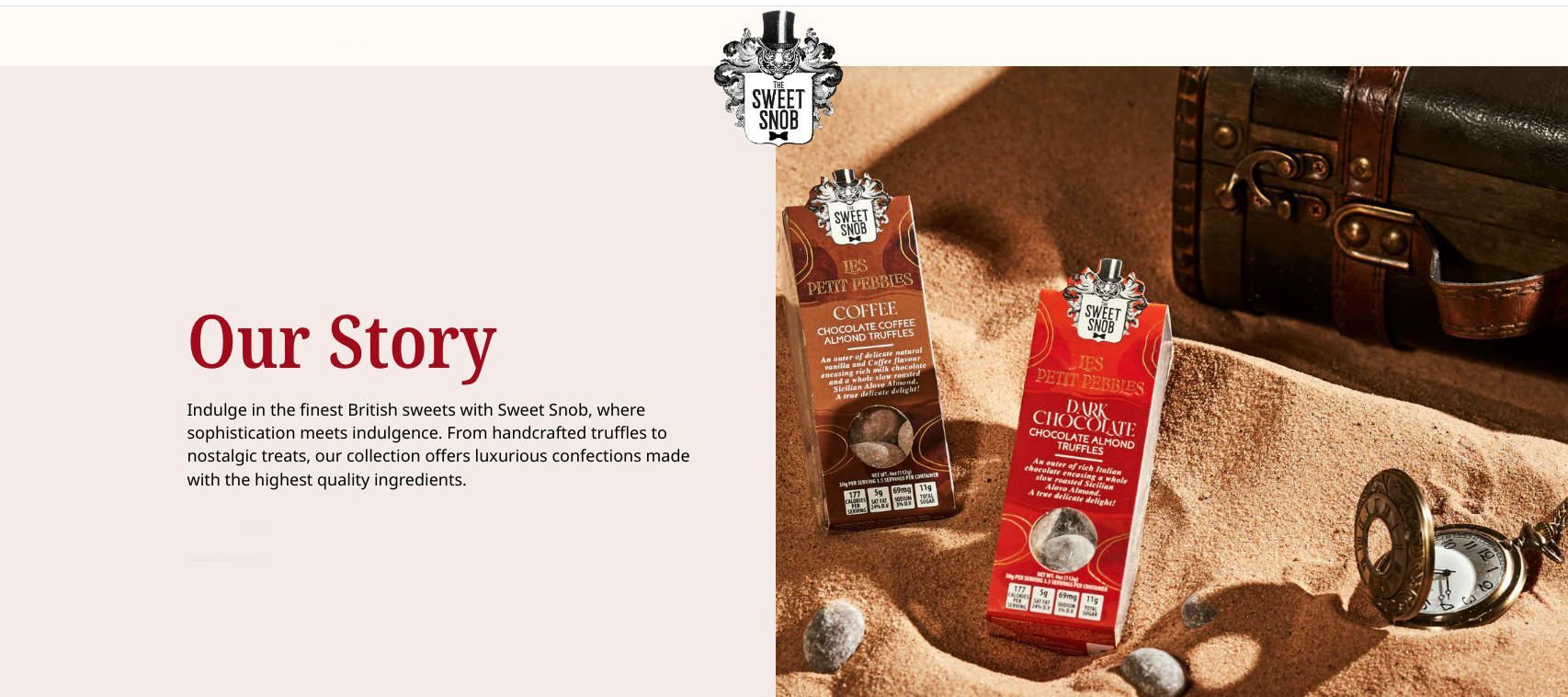 The Sweet Snob candy for grown-ups