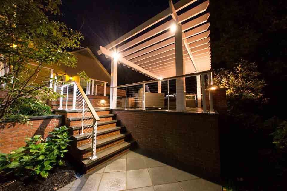 House Balcony — Pennington, NJ — Cedar Creek Landscapes