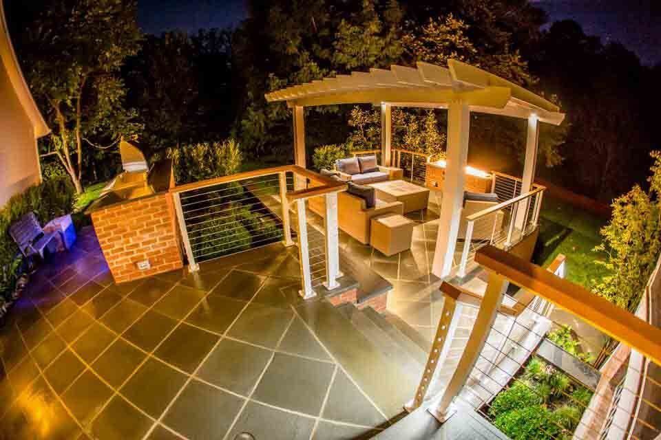 Outdoor Kitchen — Pennington, NJ — Cedar Creek Landscapes