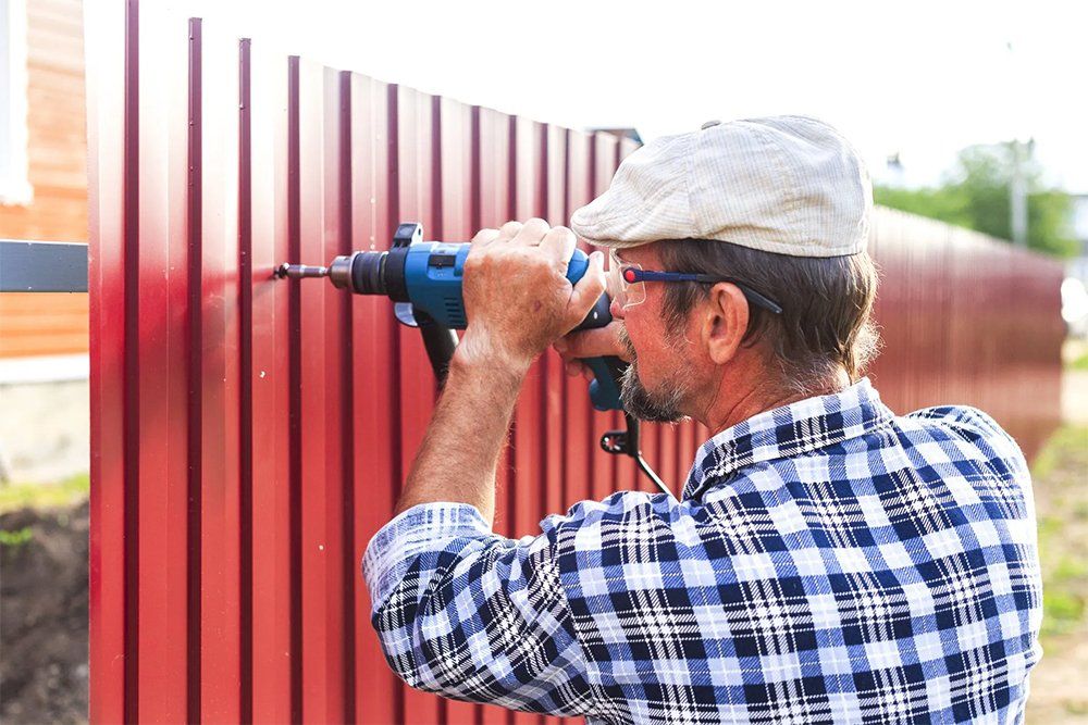 Installing Safety Fence — Atlanta, GA — West Georgia Fence Co