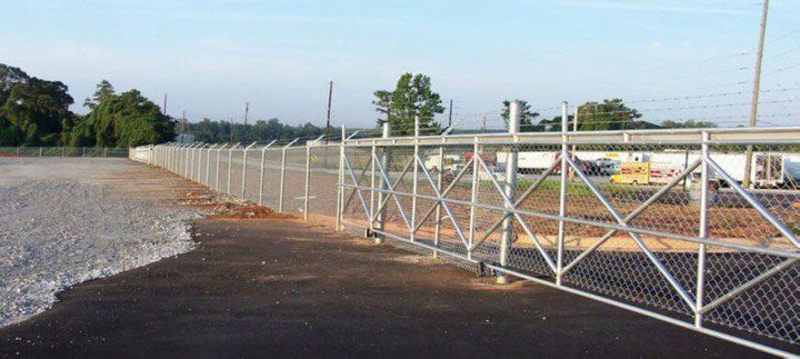 Commercial Field with Fence — Atlanta, GA — West Georgia Fence Co