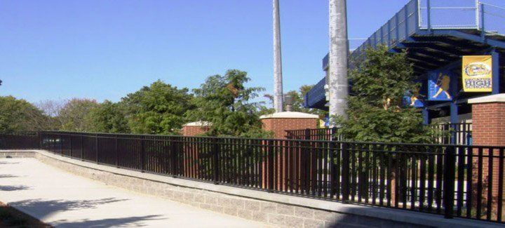 Black Metal Fencing — Atlanta, GA — West Georgia Fence Co