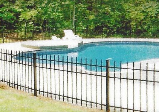 Fence in Pool — Atlanta, GA — West Georgia Fence Co