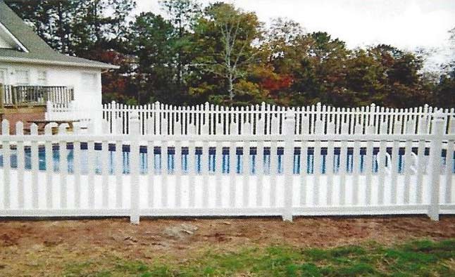 Beautiful PVC Fencing — Atlanta, GA — West Georgia Fence Co