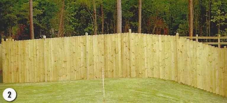 Wood Type Fence — Atlanta, GA — West Georgia Fence Co