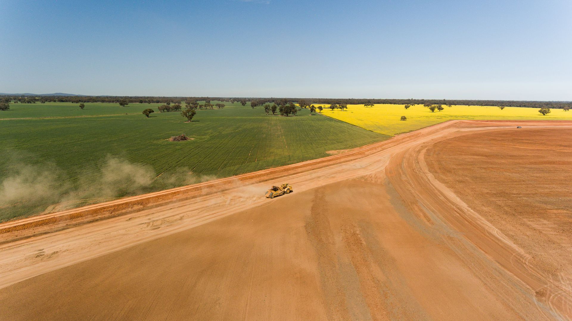 Hard Stands — Parkes, NSW — Steve Magill Earthmoving