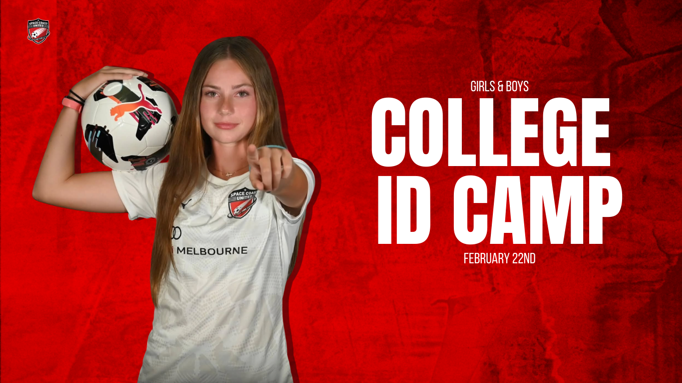 Space Coast United Soccer players in a game