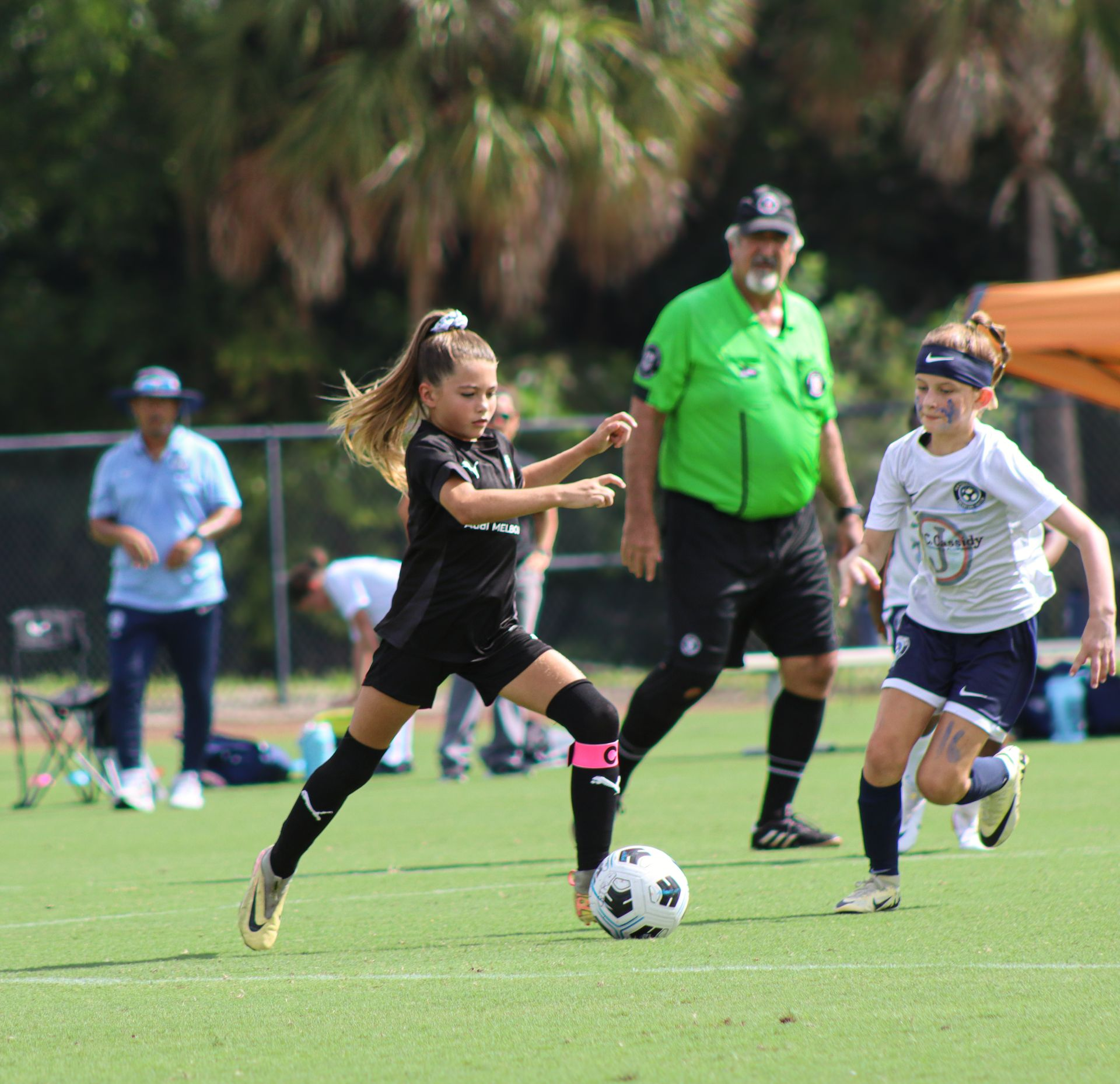 Girls soccer team for Space Coast United Soccer