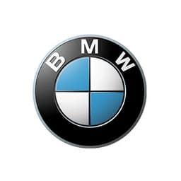 BMW logo: Black ring with white 