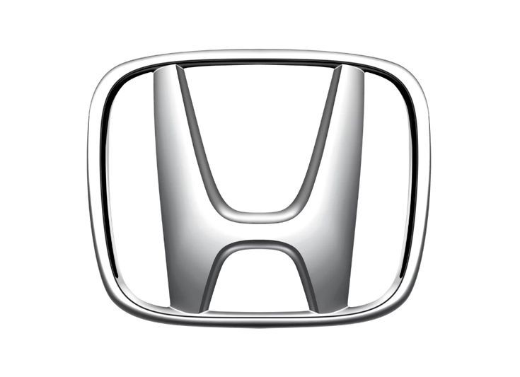 Honda logo, silver 
