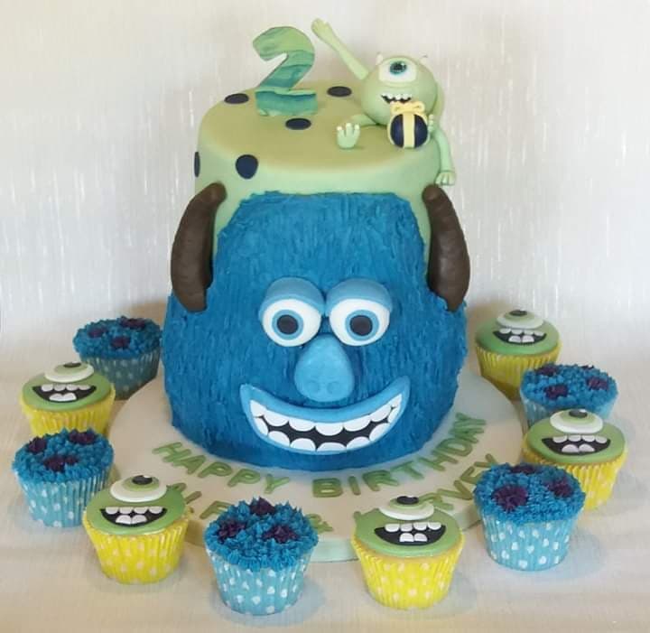 monsters inc cake birthday cake children