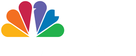 A colorful nbc logo on a white background.