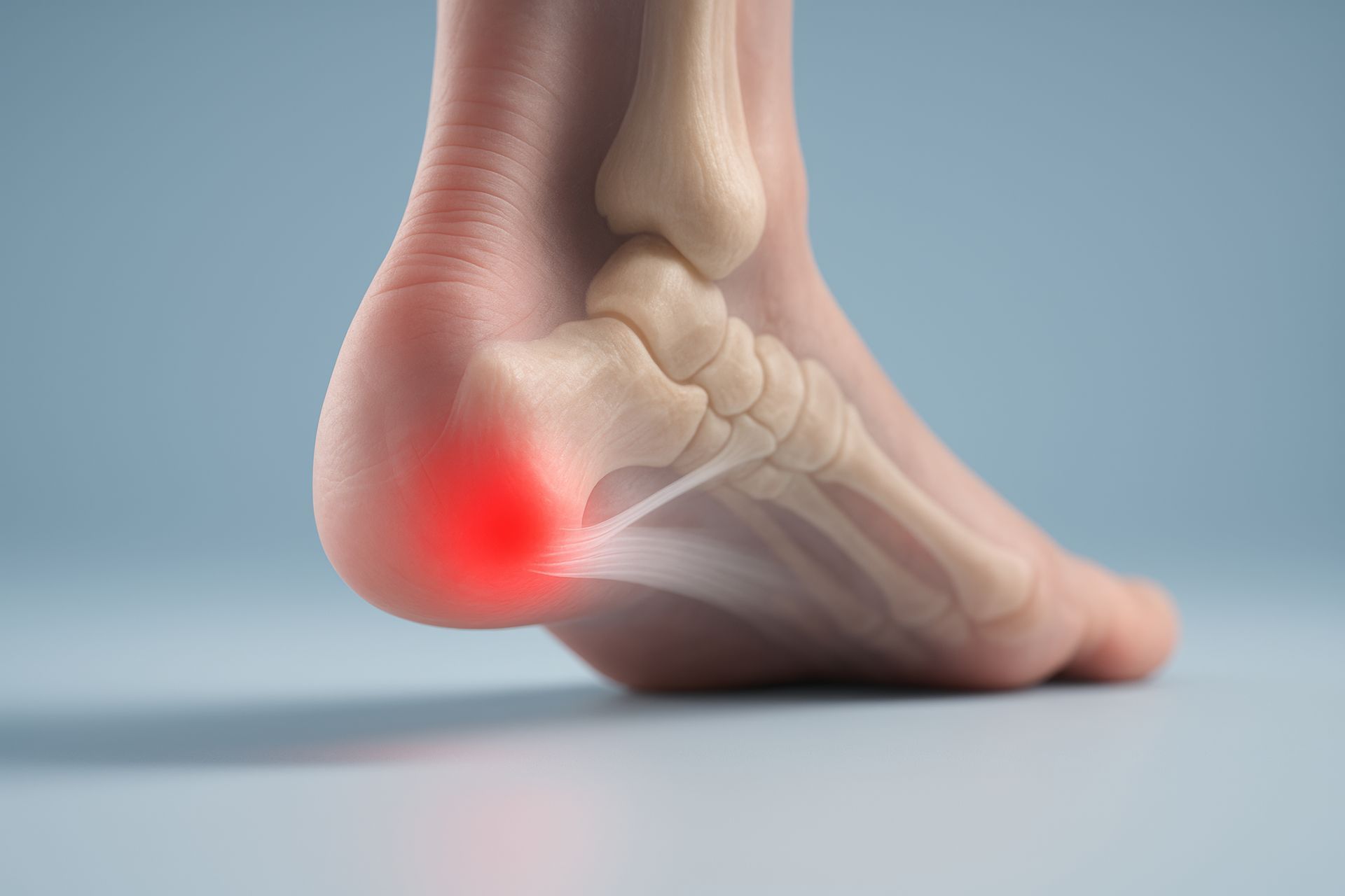 heel pain and inflammation