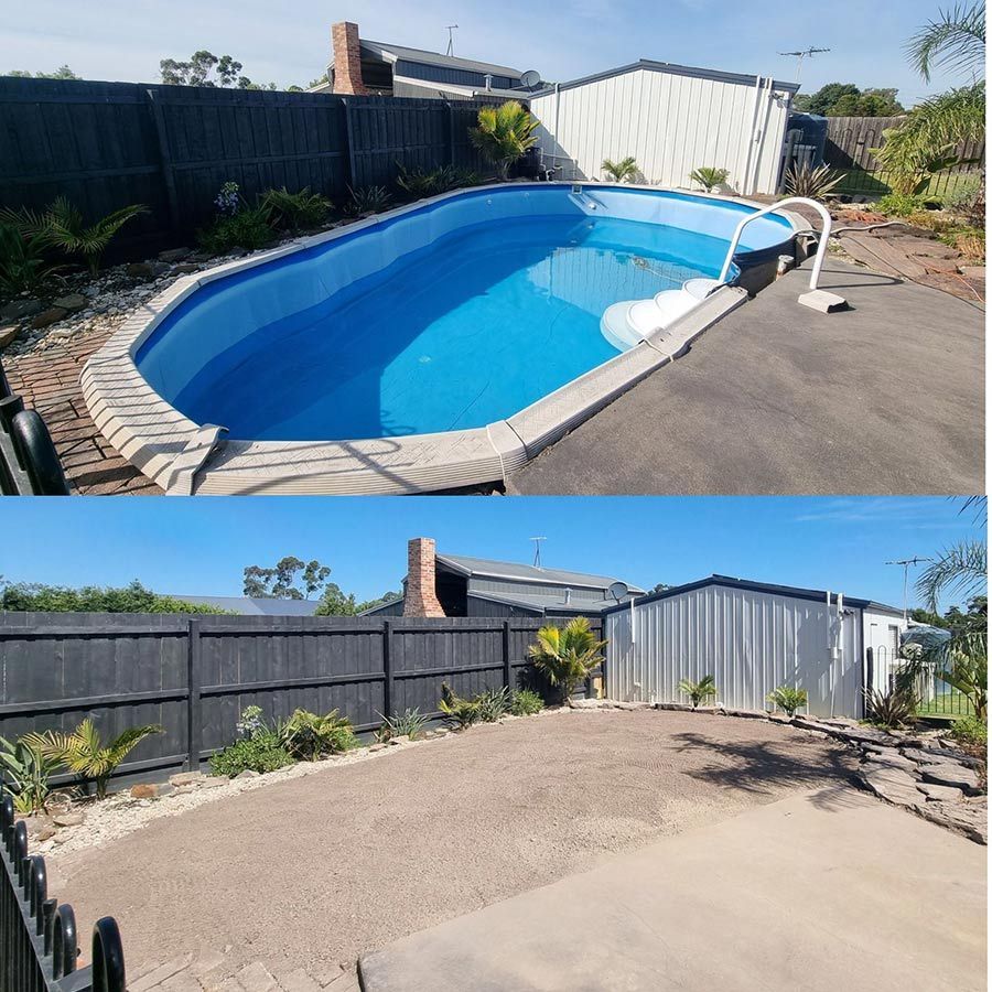 On going pool removal service — All Over Pool Removals in Narre Warren, VIC