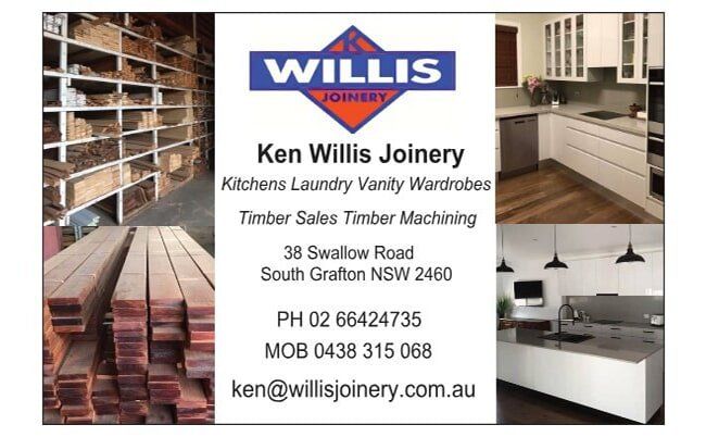 Ken Willis Banner — Timber joinery in Clarence Valley