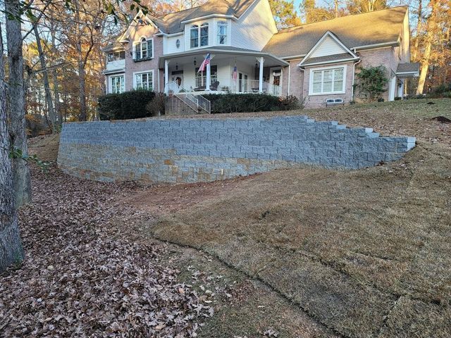 Retaining Wall Installation