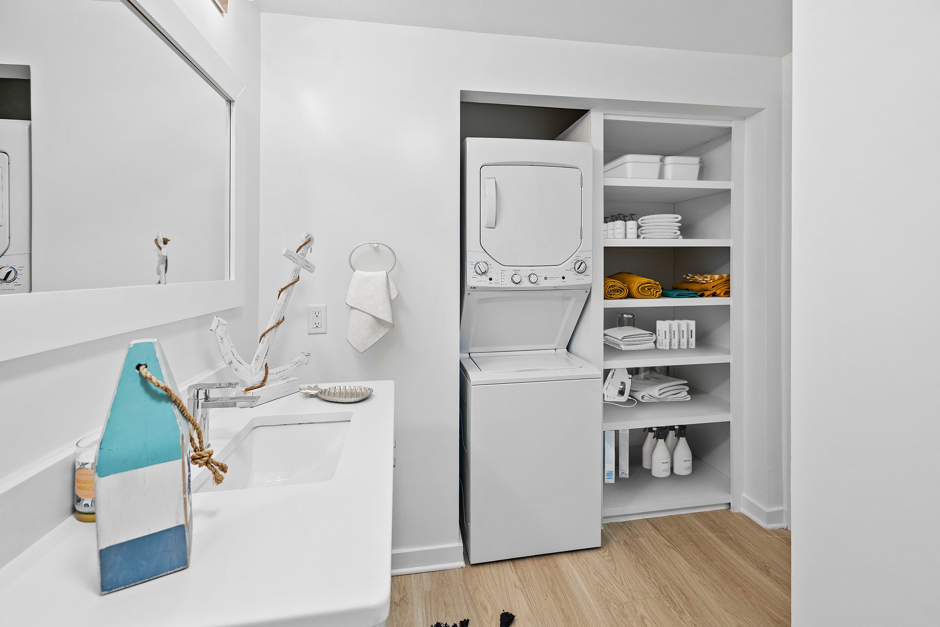 Laundry at The Hale Nani Apartments in Neptune Beach, Florida.