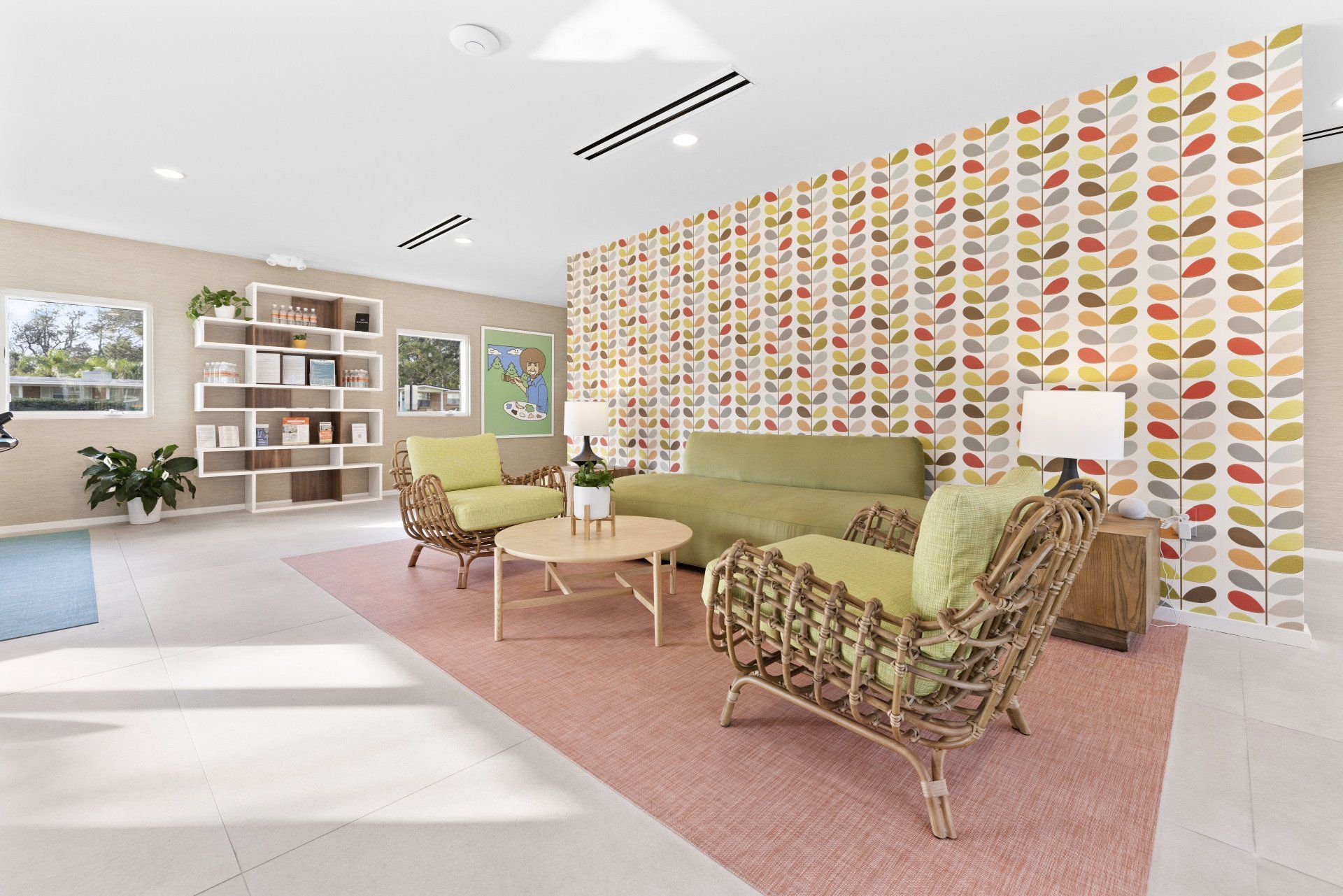 Hale Nani apartment community clubhouse with modern design.