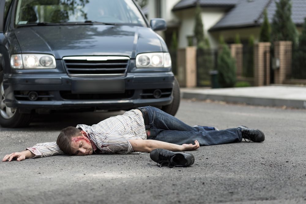 Victim of hit and run accident