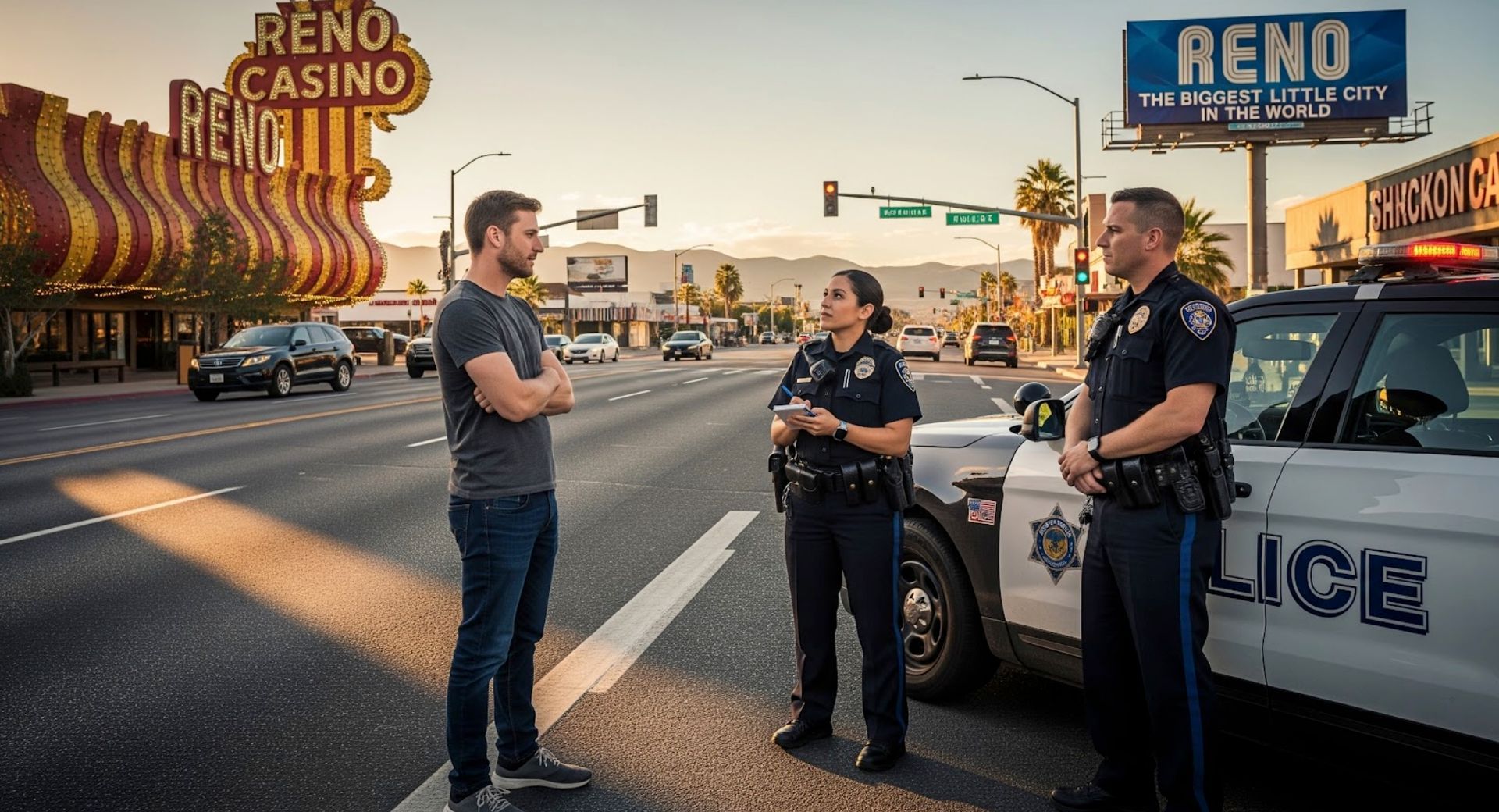 Reno criminal defense attorney preparing to review a case strategy after arrest