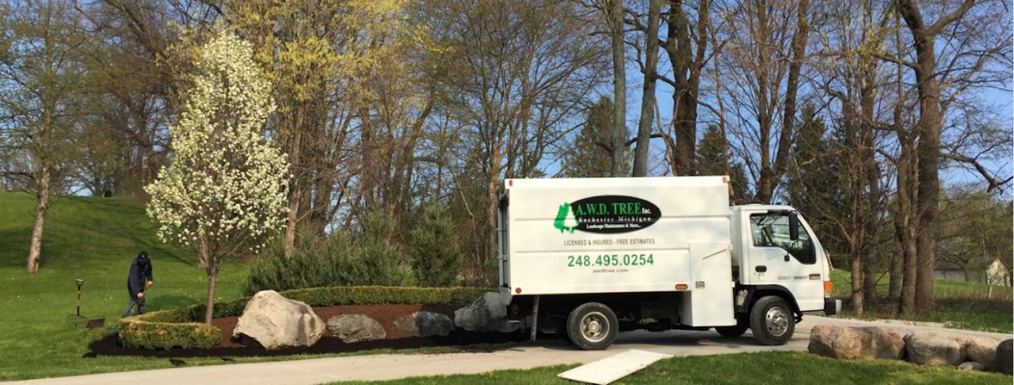 AWD Tree Service Truck — Romeo, MI — AWD Tree Service, Inc.