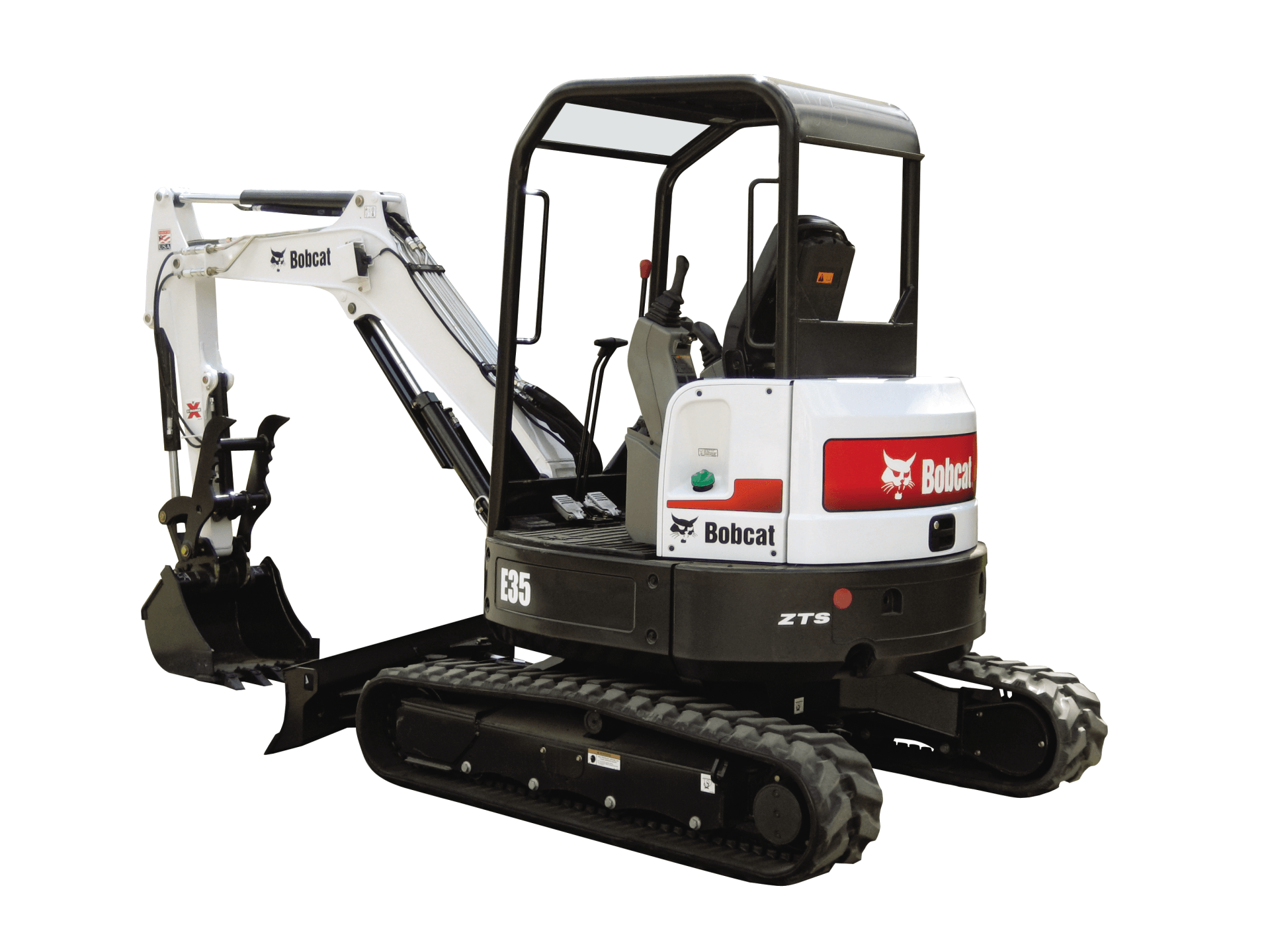 Bobcat Mini Excavator at Reece Rentals of Dobson