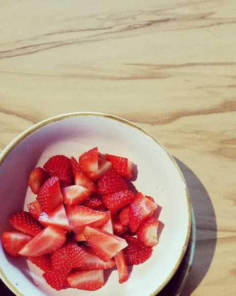 piatto di frutta fresca