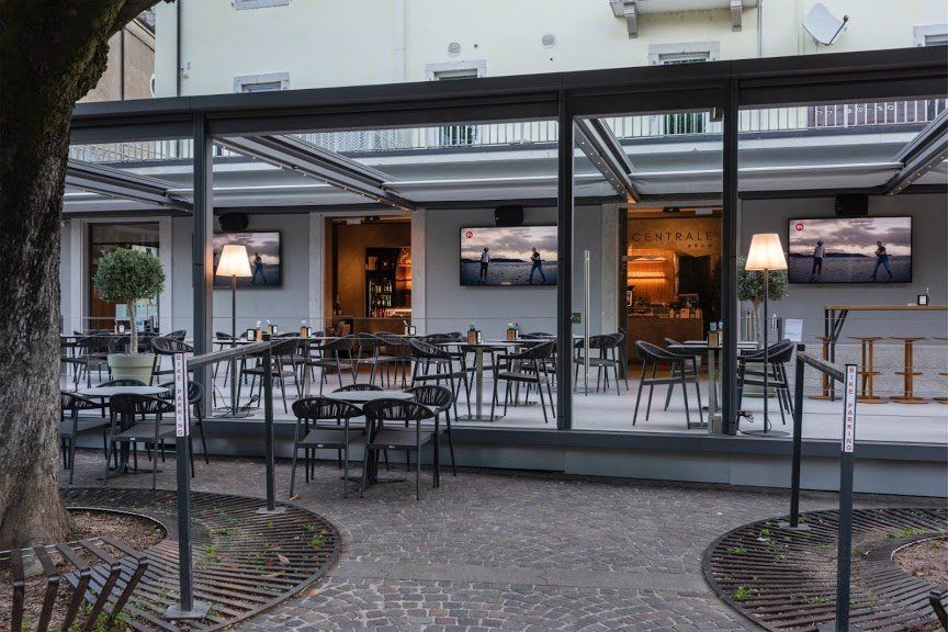 caffetteria con veranda