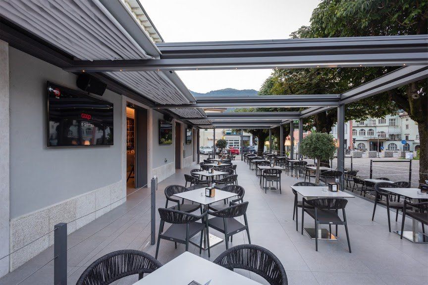 veranda della caffetteria