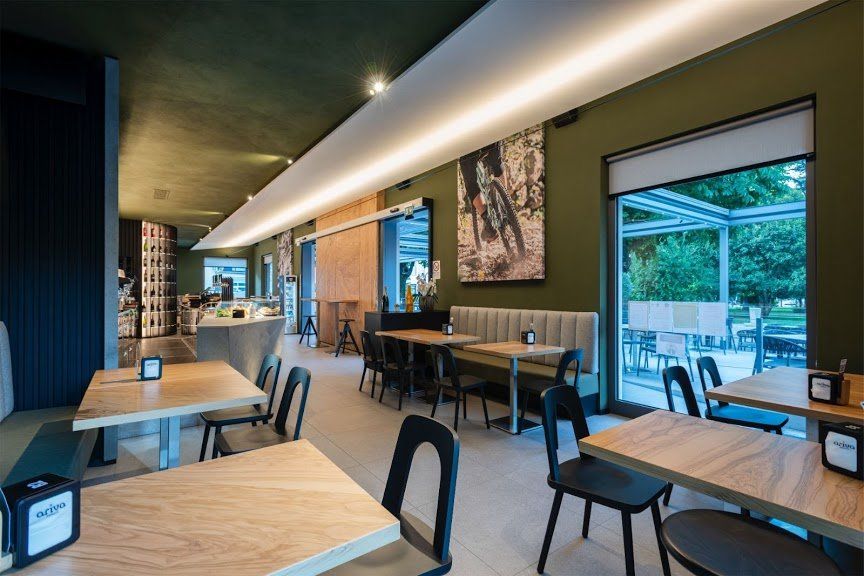 tavoli della caffetteria