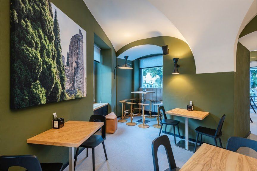 bancone della caffetteria