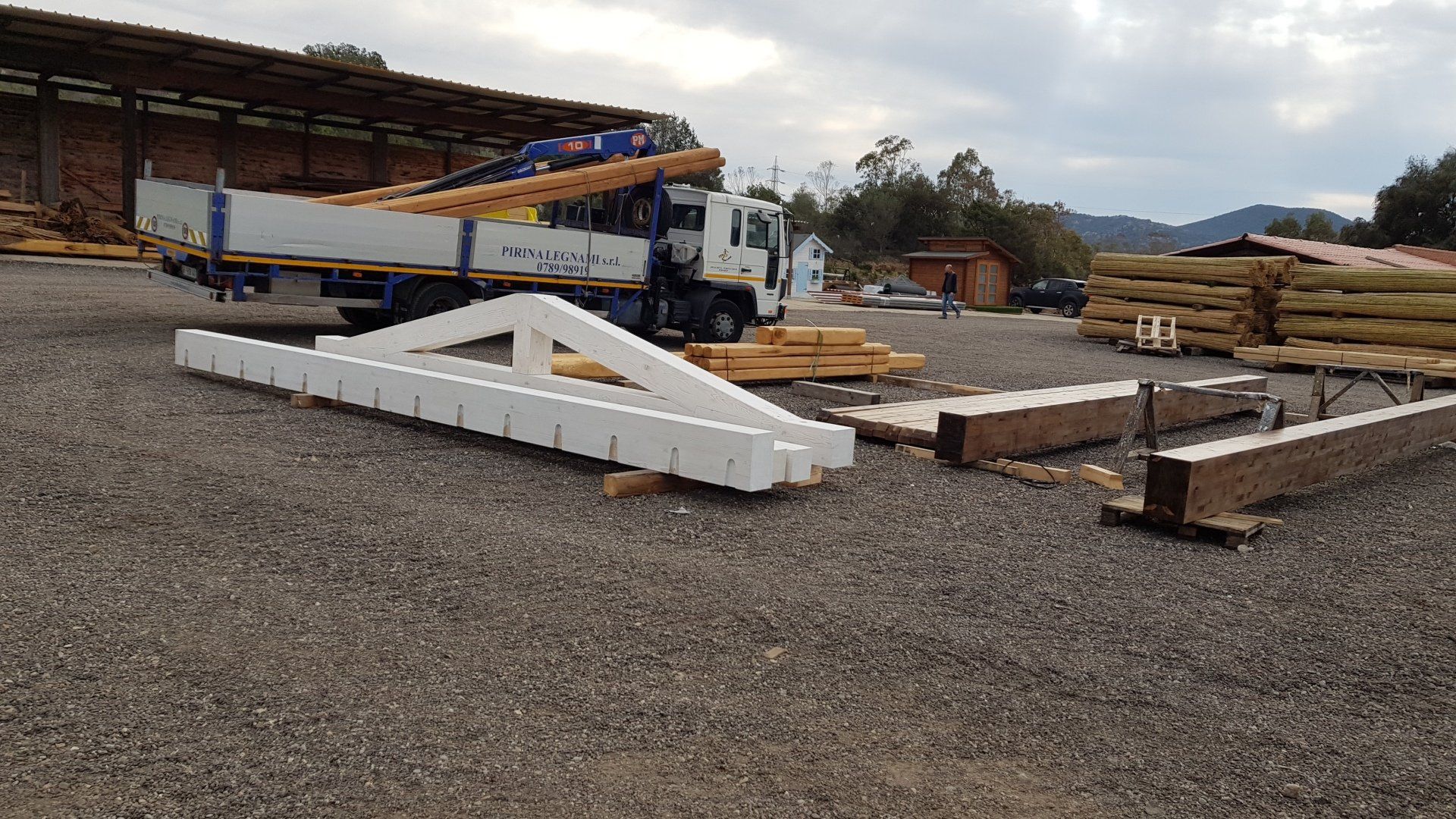 lavorazione capriate