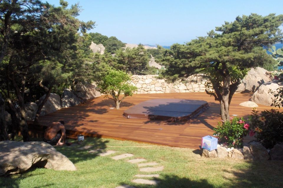 Pavimento esterno in legno