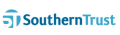 The southern trust logo is blue and white on a white background.