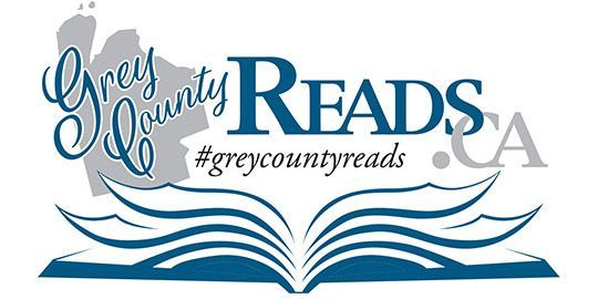 Grey County Reads logo.