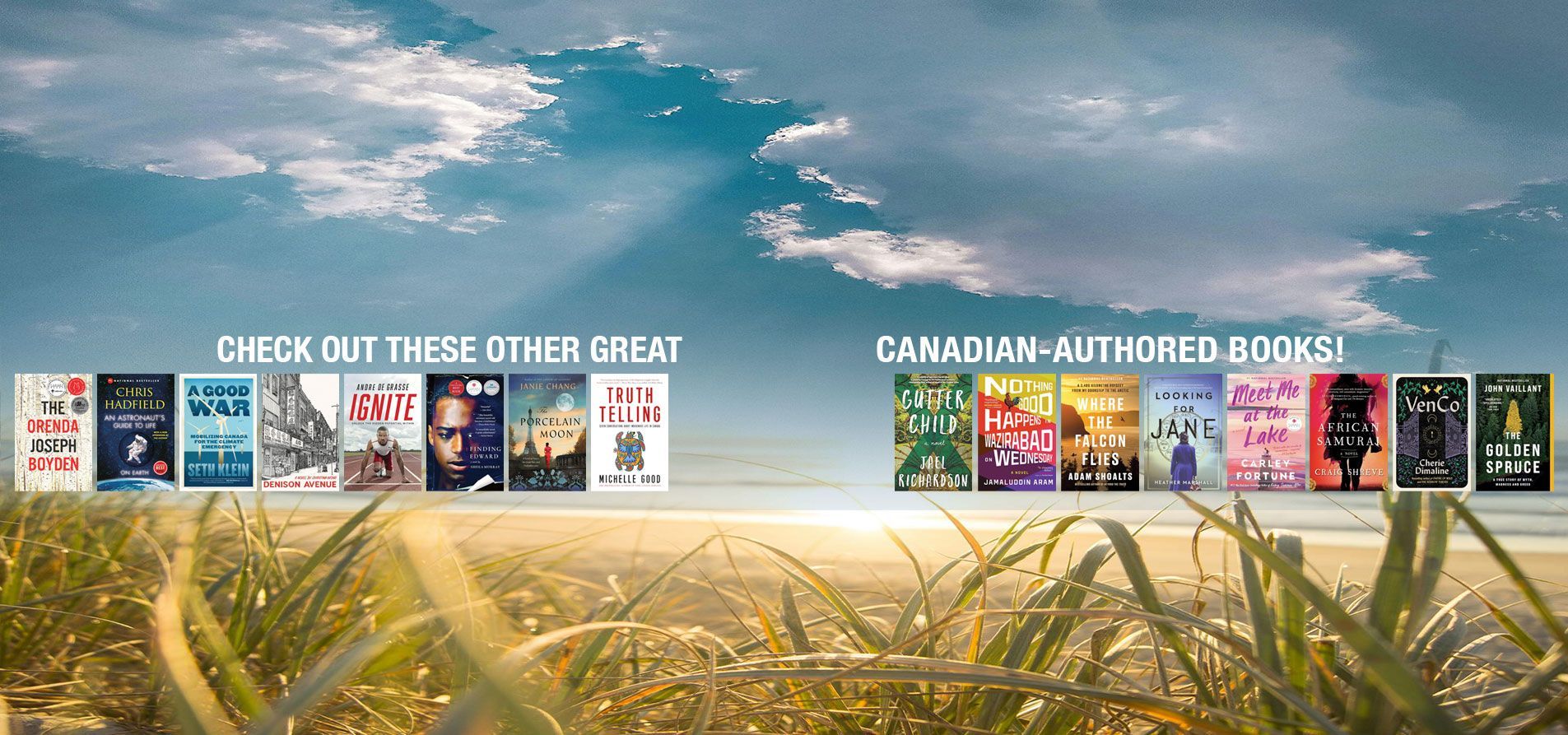 Other book covers by Canadian Authors
