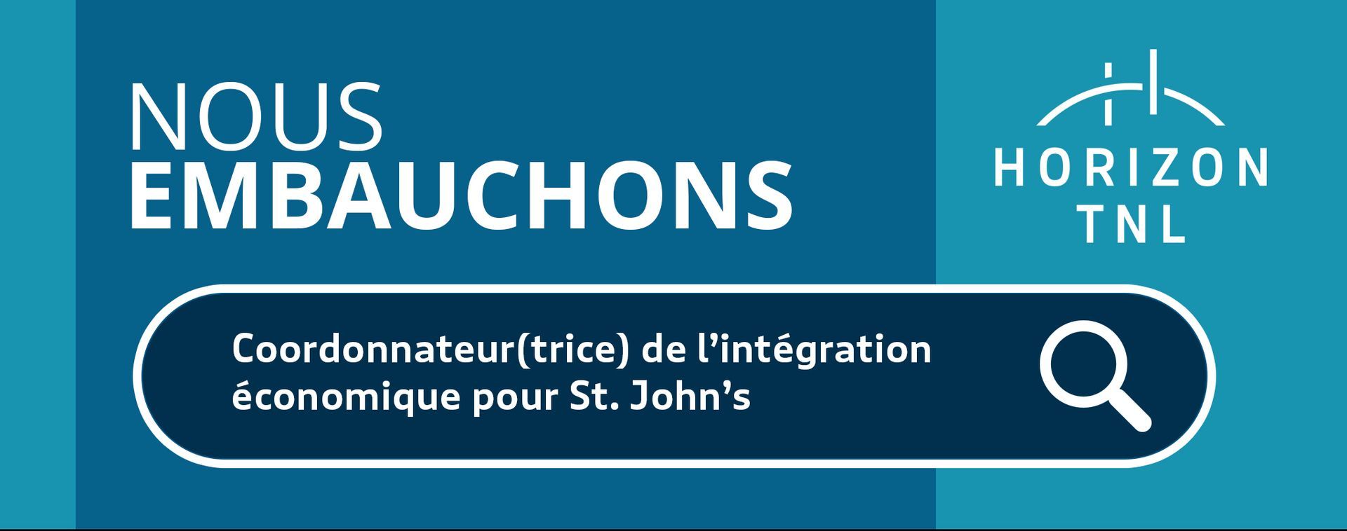 Offre d'emploi d'Horizon TNL