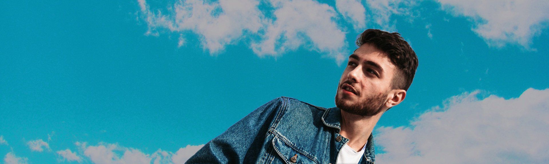 A young man looks to the future.