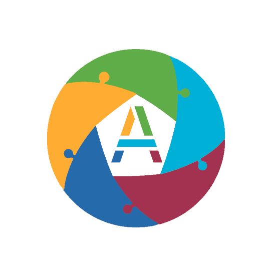 Icône des 5 pilliers du développement durable.