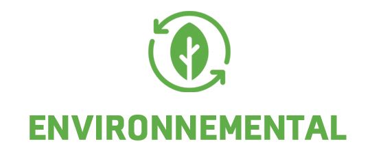 Icône du pilier environnemental du développement durable.