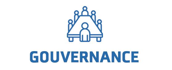 Icône du pilier de la gouvernance du développement durable.