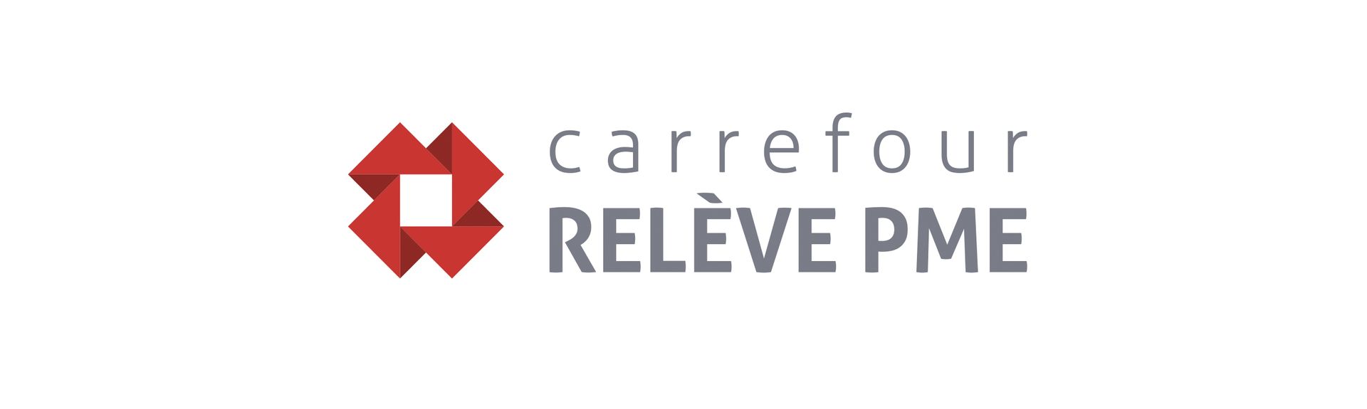Logo de Carrefour Relève PME.