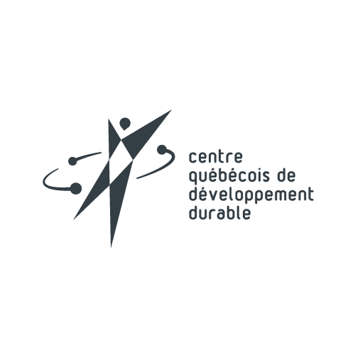Logo du Centre Québécois de développement durable.