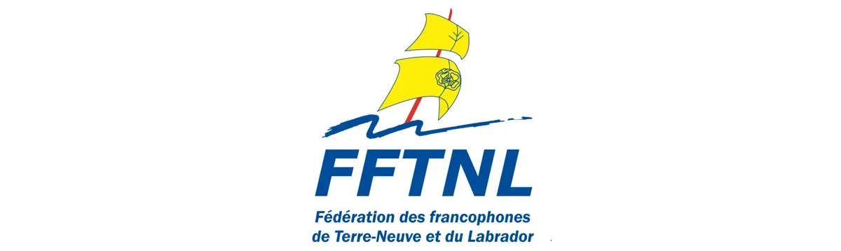 Logo de la FFTNL, la Fédération des Francophones de Terre Neuve et du Labrador.